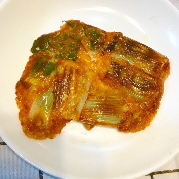 フライパンで下仁田ネギのパリパリチーズ焼き レシピ 作り方 By Anpannman 楽天レシピ